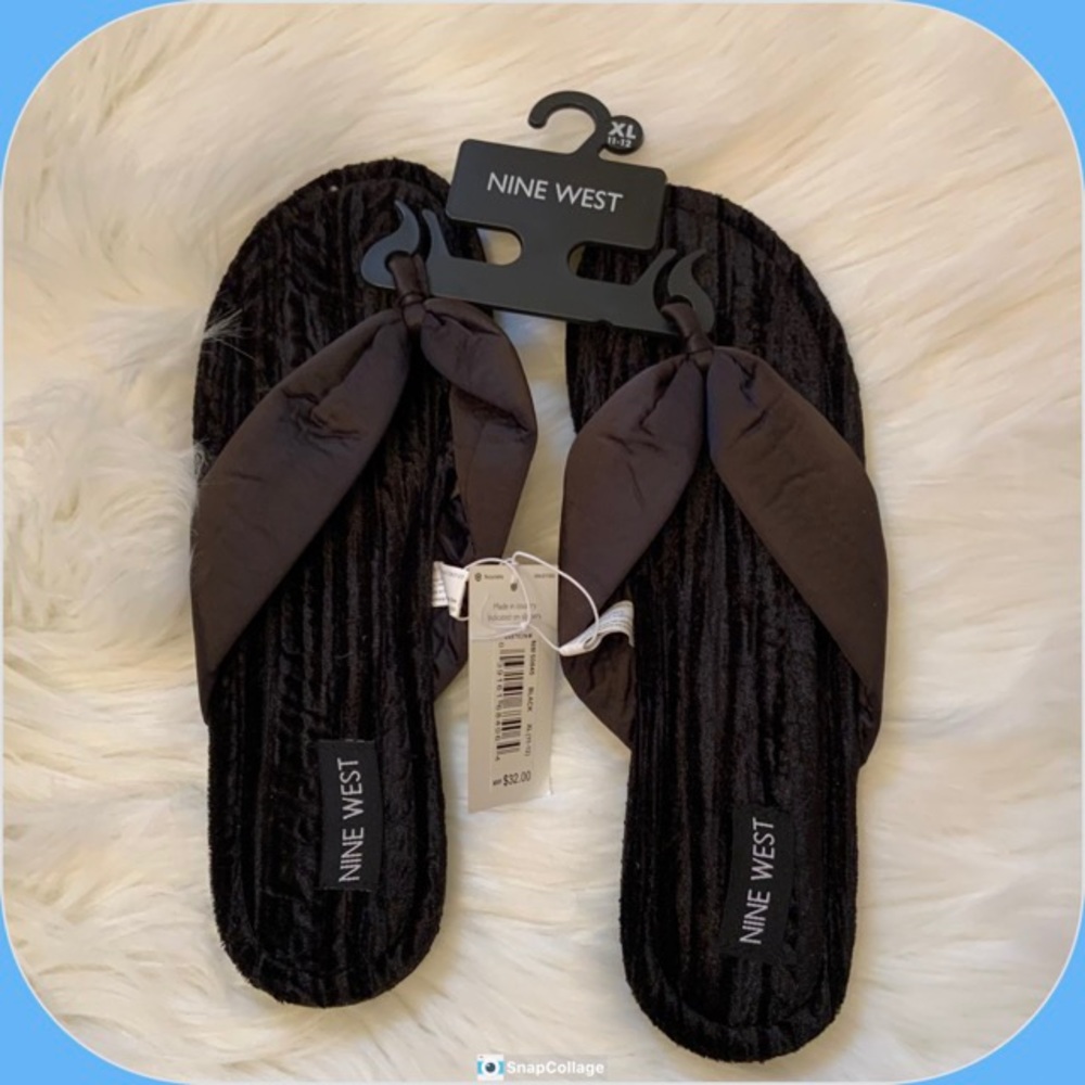 Nine West Slippers - Flip Flop - NWT XL 11-12